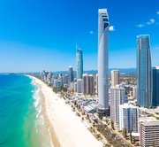 Arrival in Gold Coast & Evening Glow Worm Tour