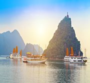 Hanoi – Ha Long, welcome on the boat (SIC) (B/L/D)