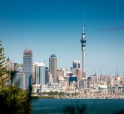 Arrival in Auckland