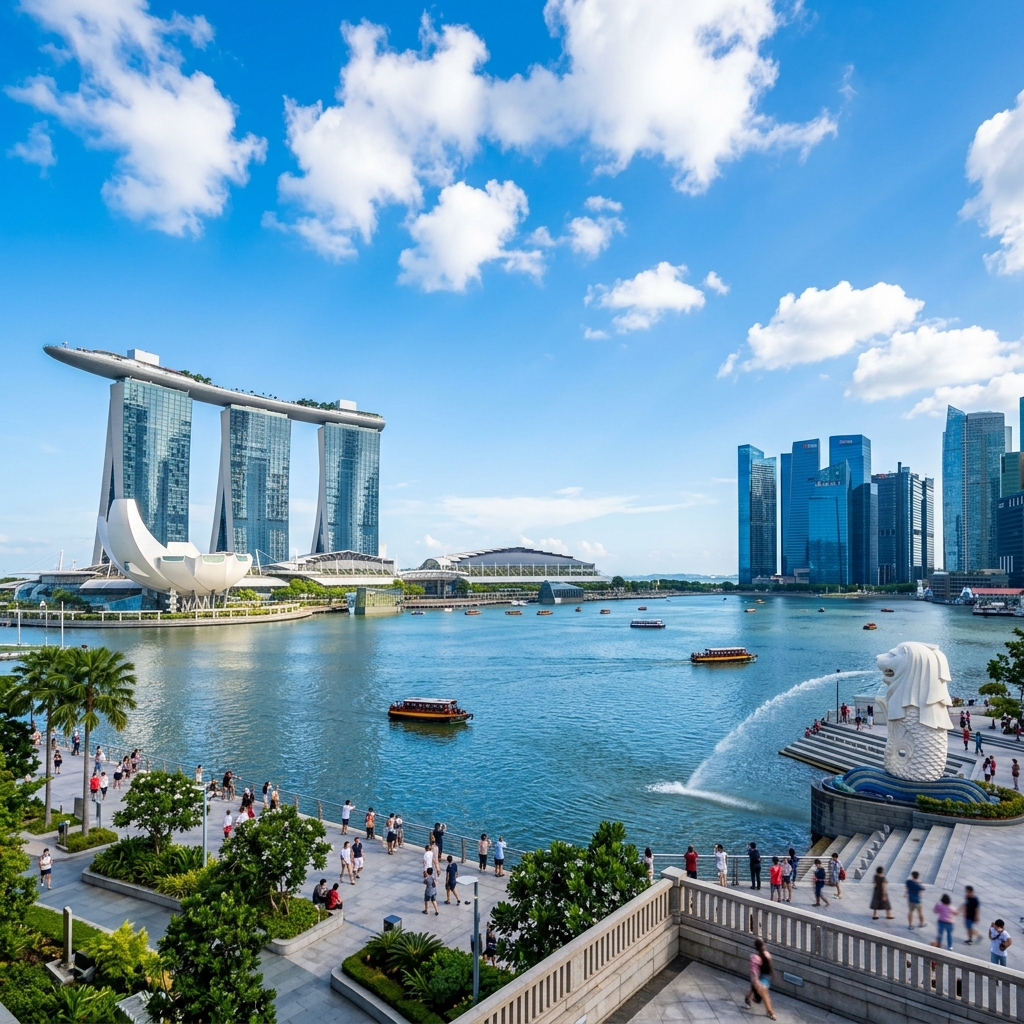 Singapore skyline travel guide